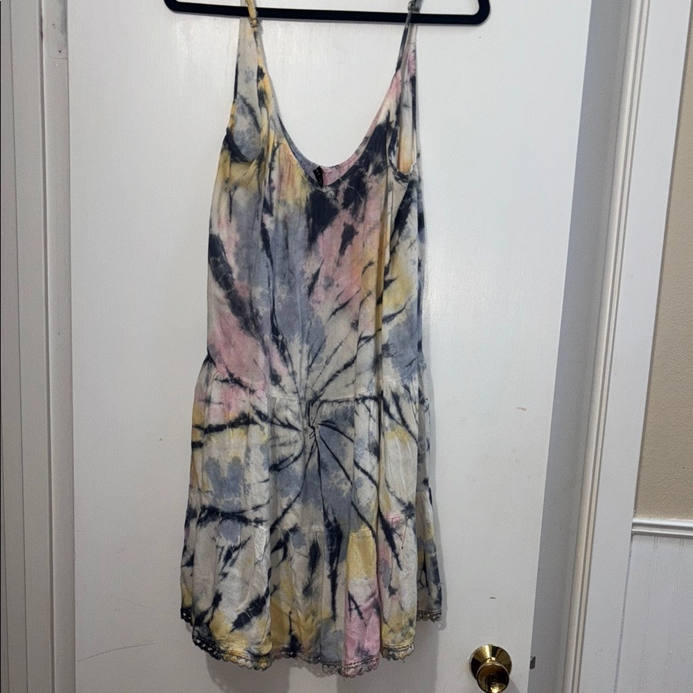 Tie-Dye Sleeveless Dress